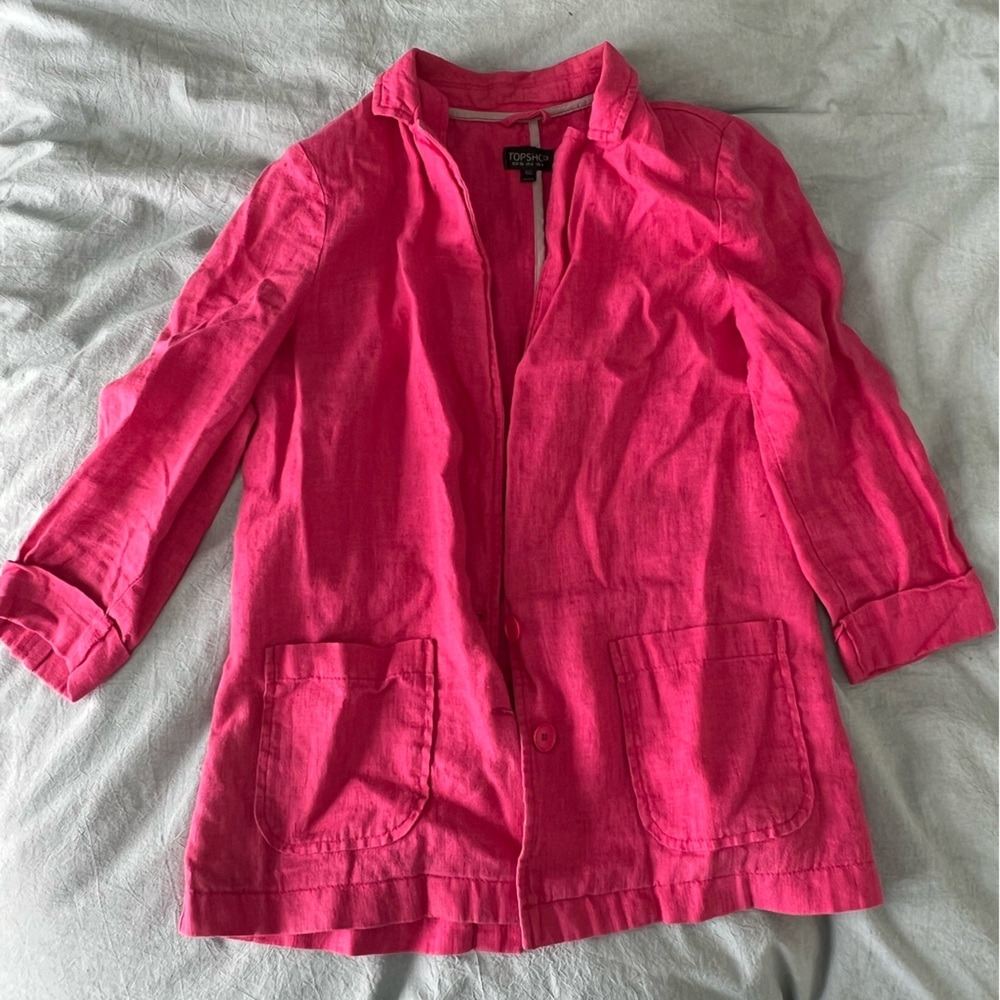 Topshop Fuchsia Jacket